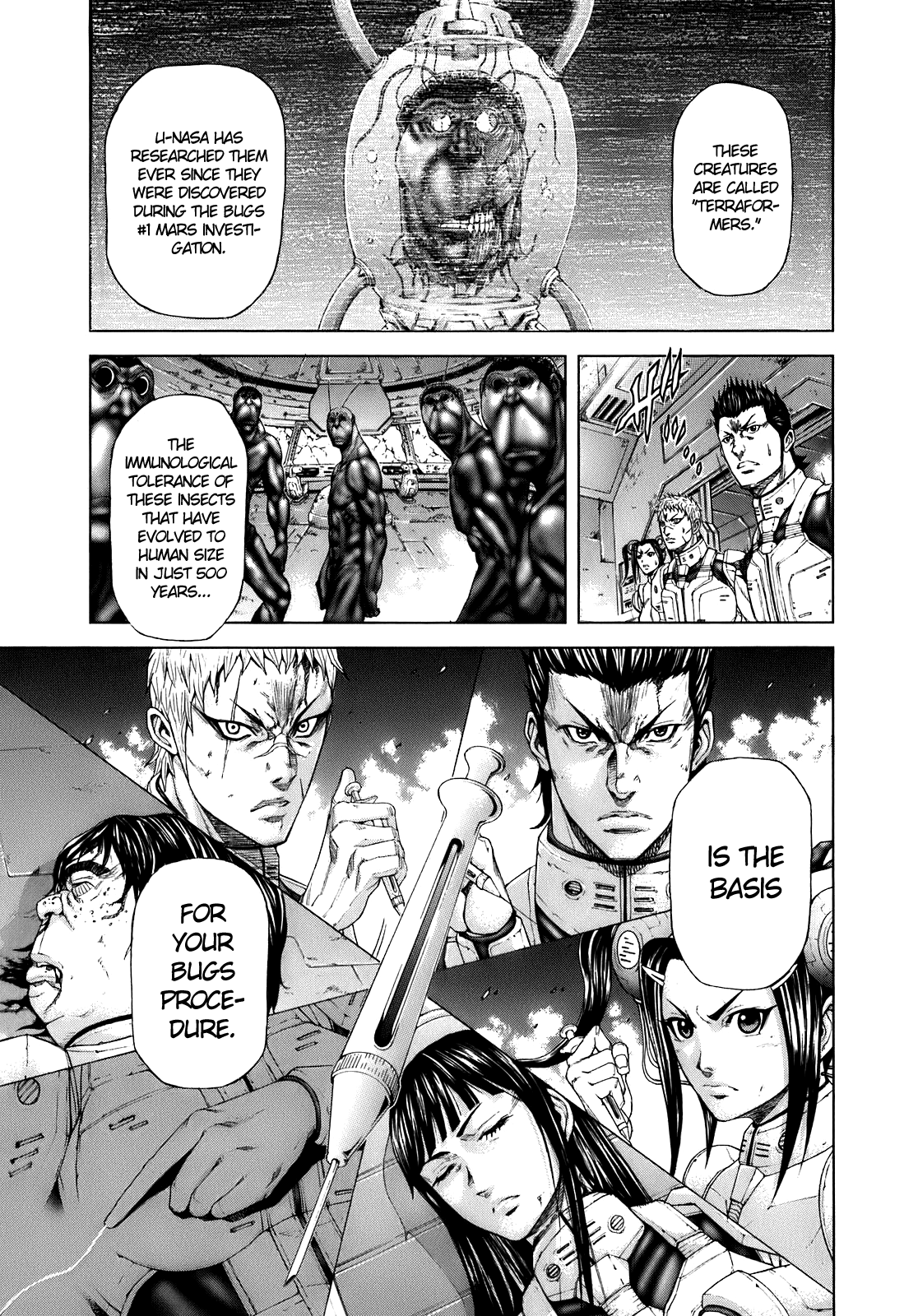 Read Terra Formars Manga Online