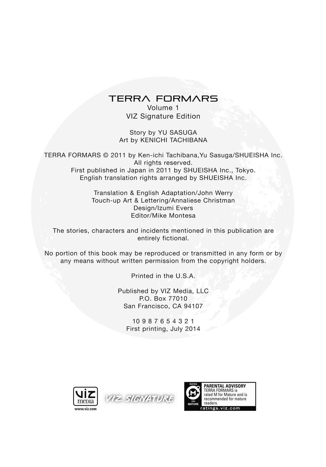Read Terra Formars Manga Online