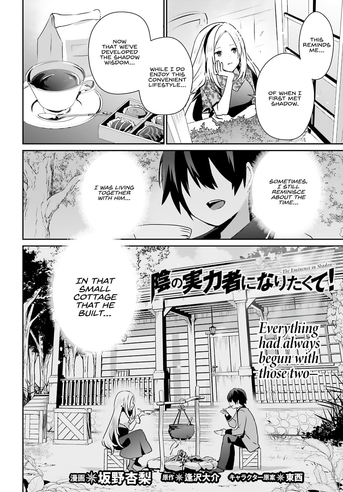 Read The Eminence in Shadow Manga Online