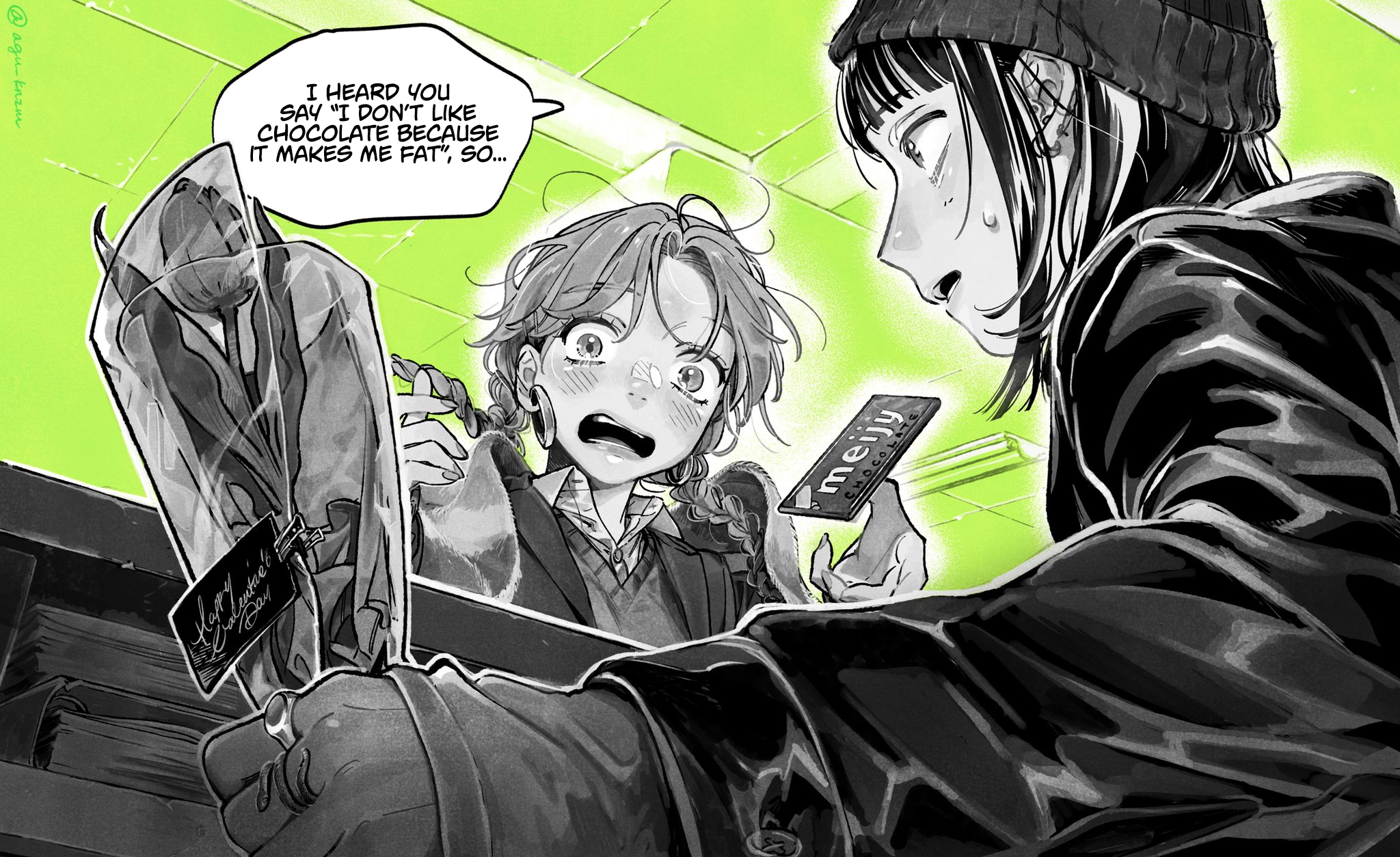 Read The Guy She Was Interested in Wasn't a Guy at All Manga Online