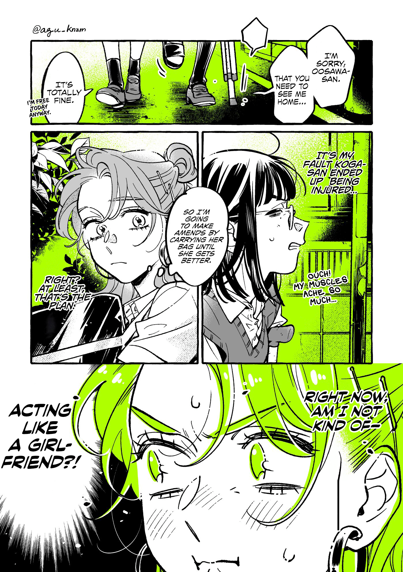 Read The Guy She Was Interested in Wasn't a Guy at All Manga Online