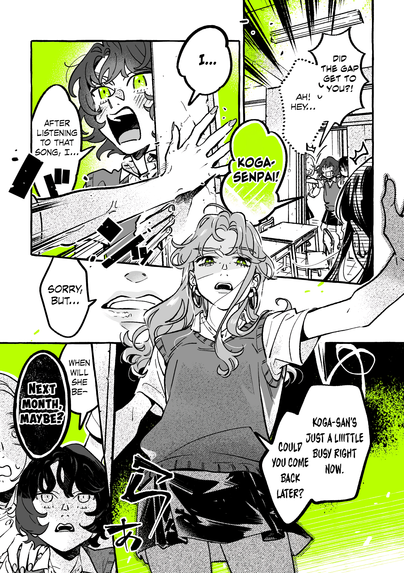 Read The Guy She Was Interested in Wasn't a Guy at All Manga Online