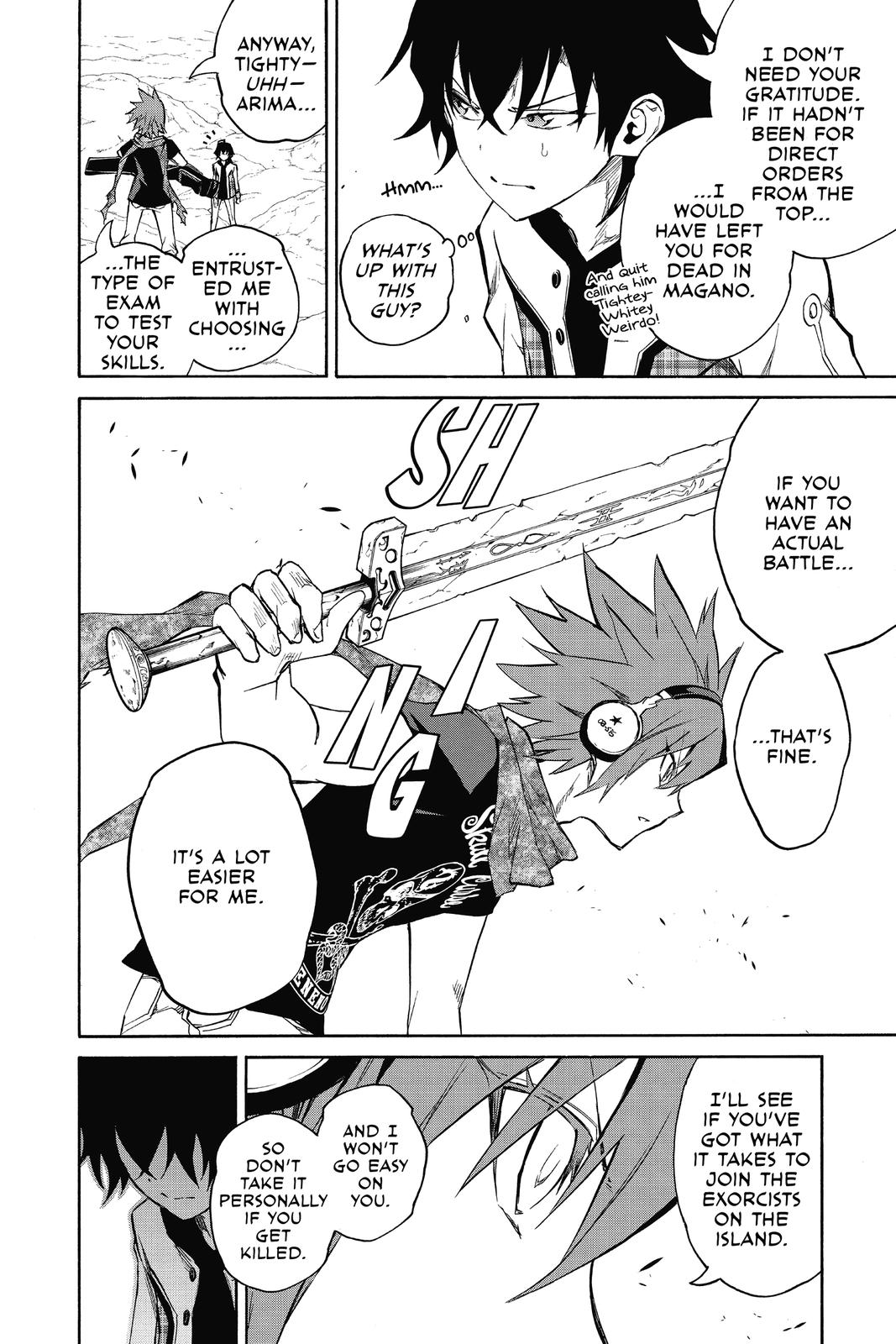 Read Twin Star Exorcists Manga Online