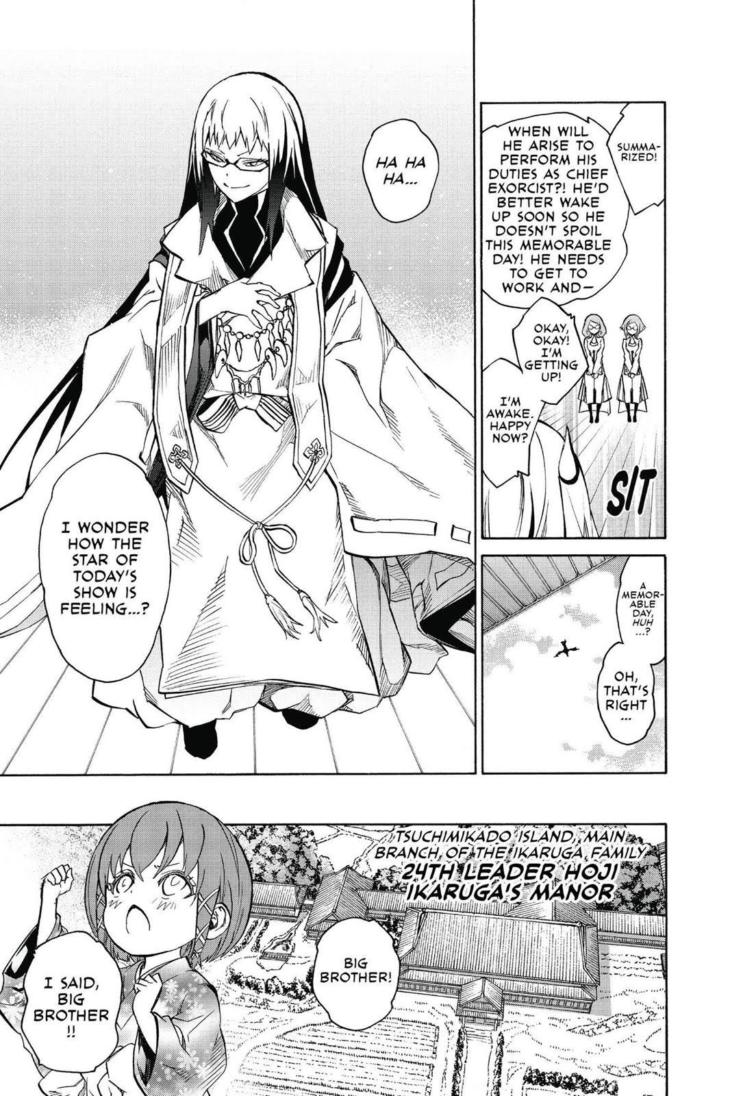 Read Twin Star Exorcists Manga Online
