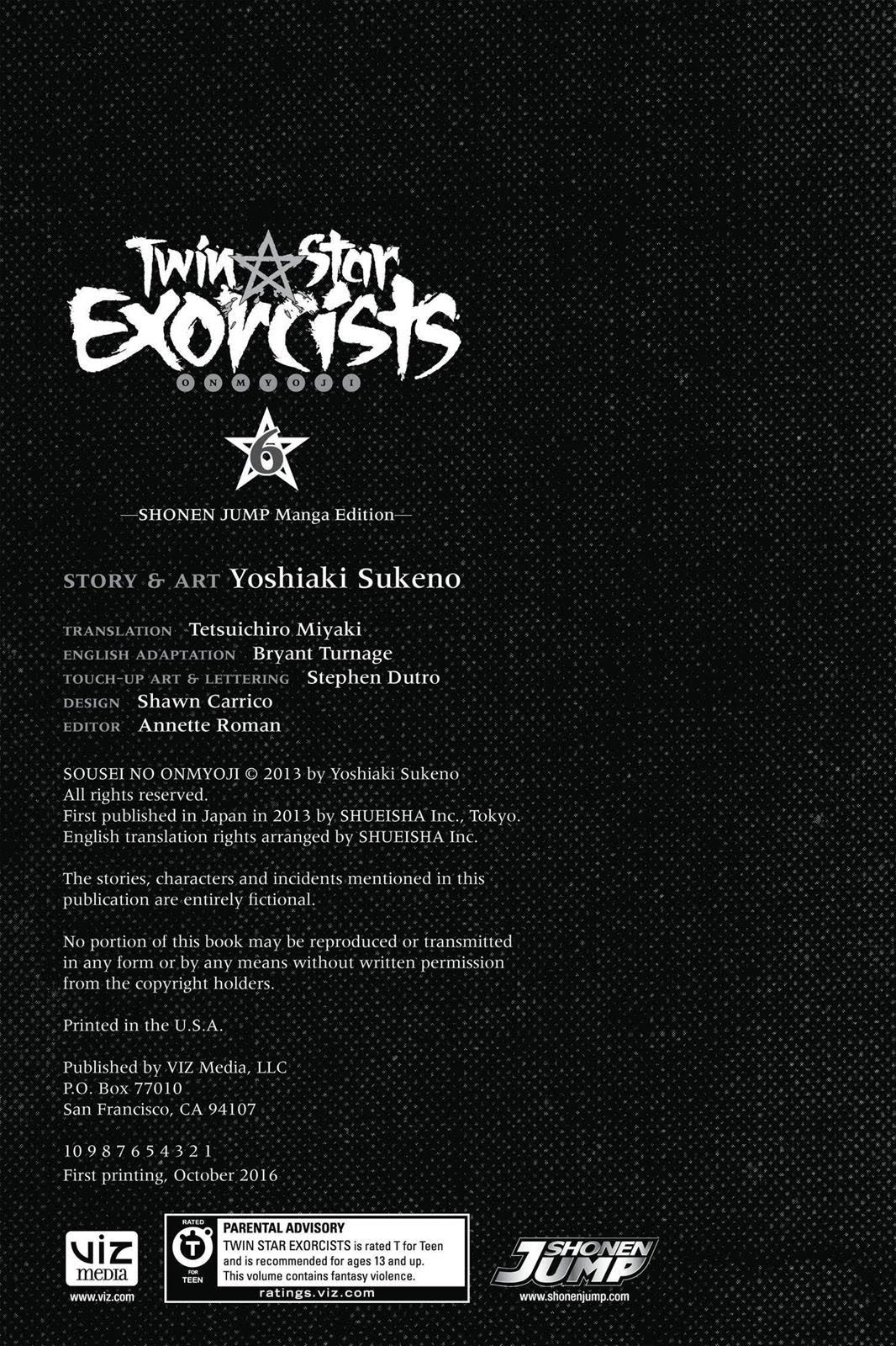 Read Twin Star Exorcists Manga Online