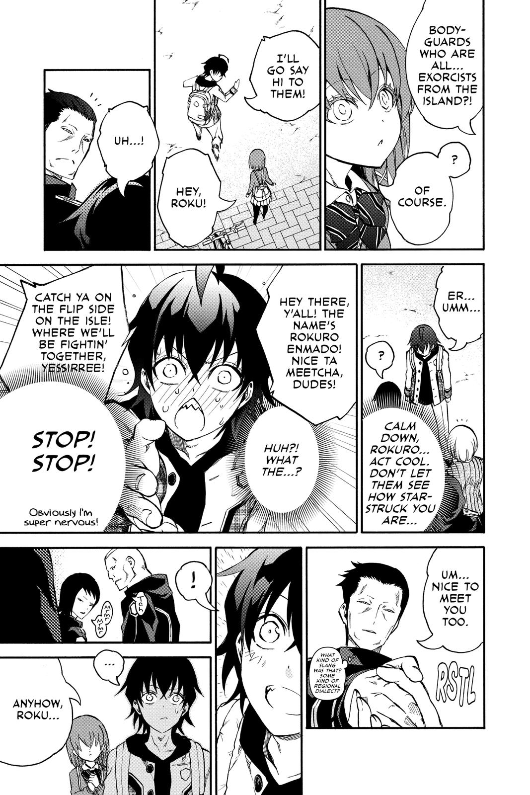 Read Twin Star Exorcists Manga Online