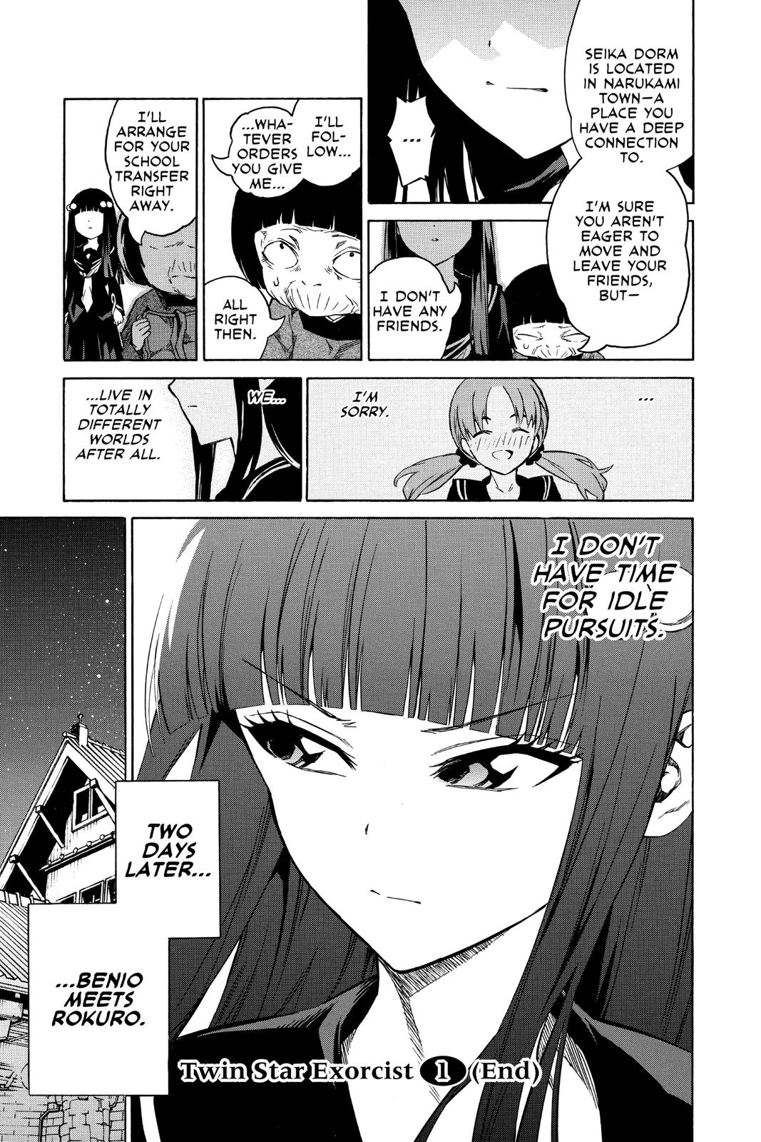 Read Twin Star Exorcists Manga Online