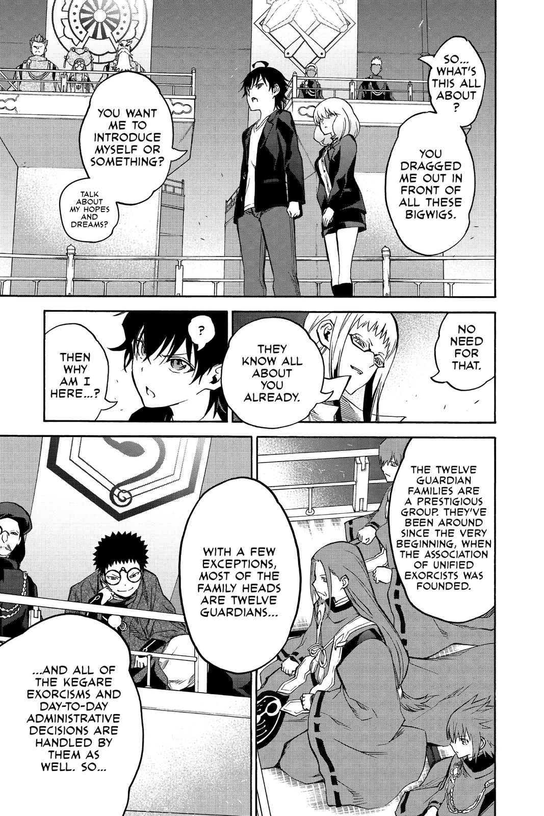 Read Twin Star Exorcists Manga Online
