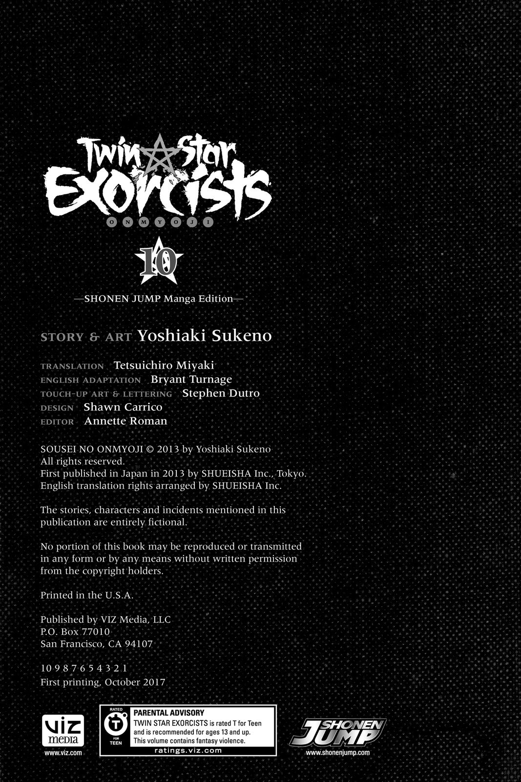 Read Twin Star Exorcists Manga Online