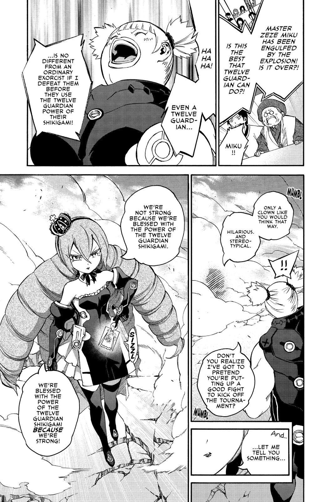 Read Twin Star Exorcists Manga Online