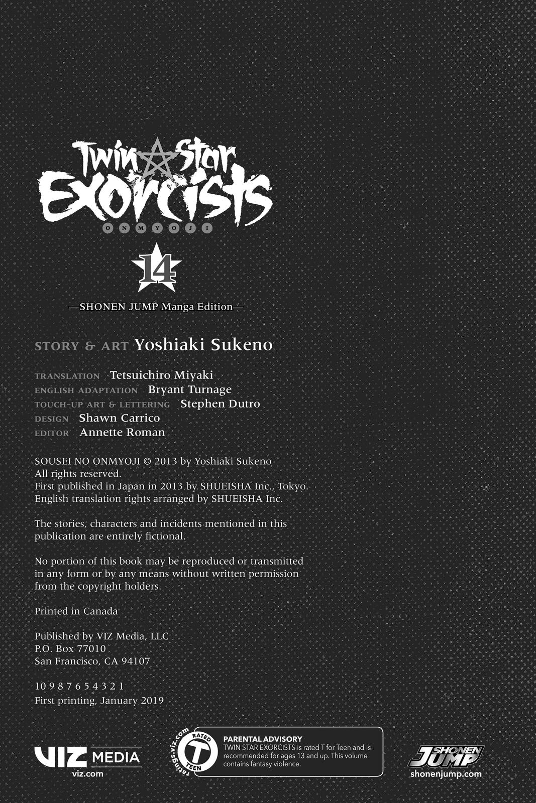 Read Twin Star Exorcists Manga Online