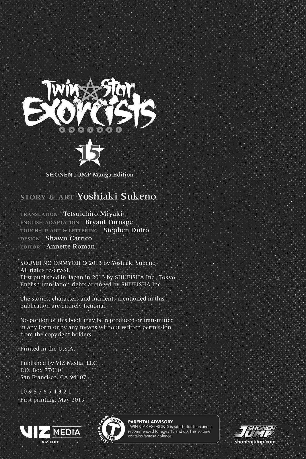 Read Twin Star Exorcists Manga Online