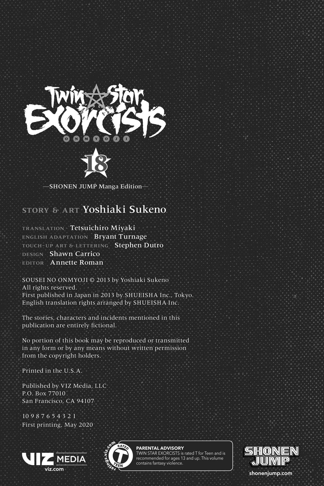 Read Twin Star Exorcists Manga Online