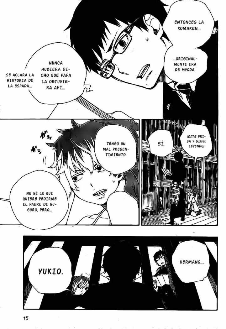 Read Blue Exorcist ES Manga Online