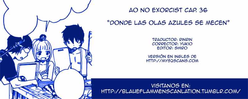 Read Blue Exorcist ES Manga Online