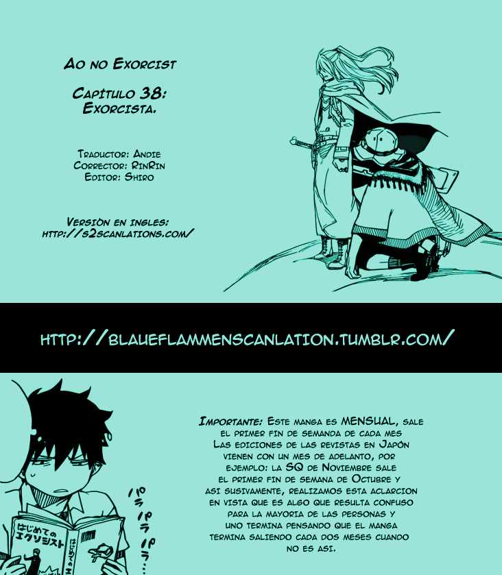 Read Blue Exorcist ES Manga Online