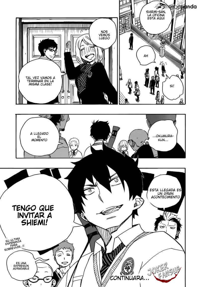 Read Blue Exorcist ES Manga Online