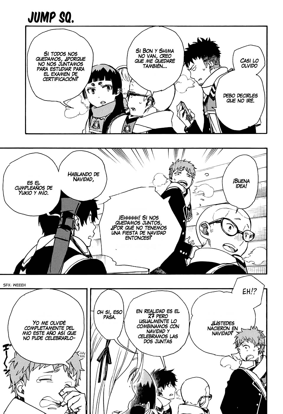 Read Blue Exorcist ES Manga Online