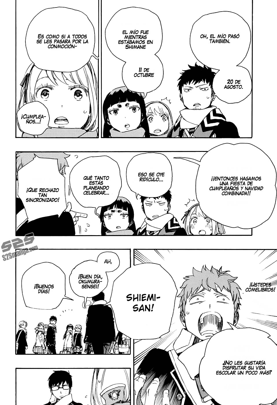 Read Blue Exorcist ES Manga Online