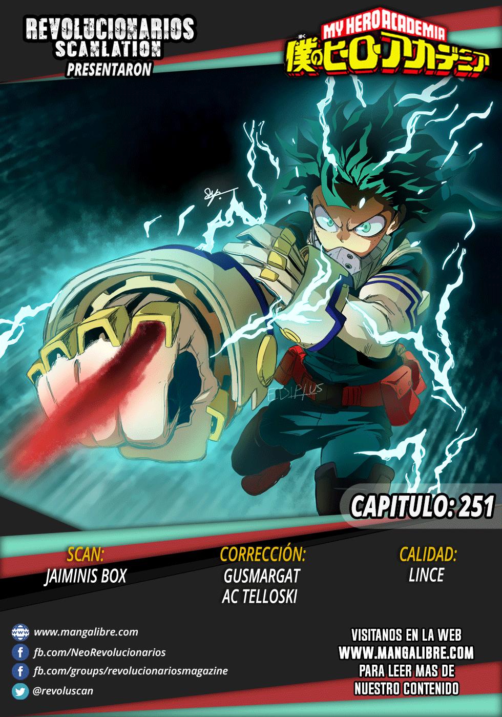 Read Boku no Hero Academia ES Manga Online