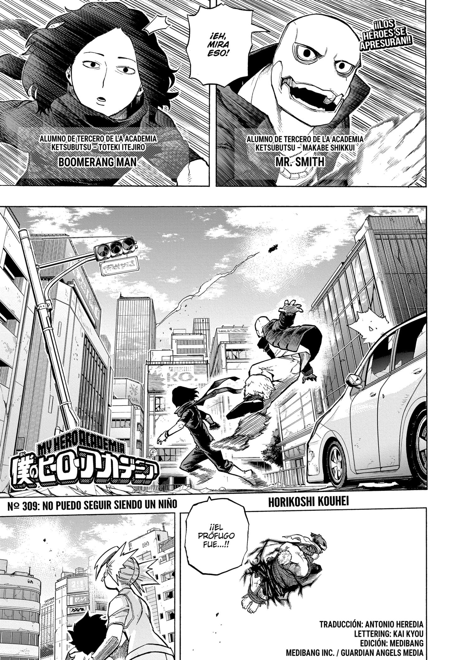 Read Boku no Hero Academia ES Manga Online