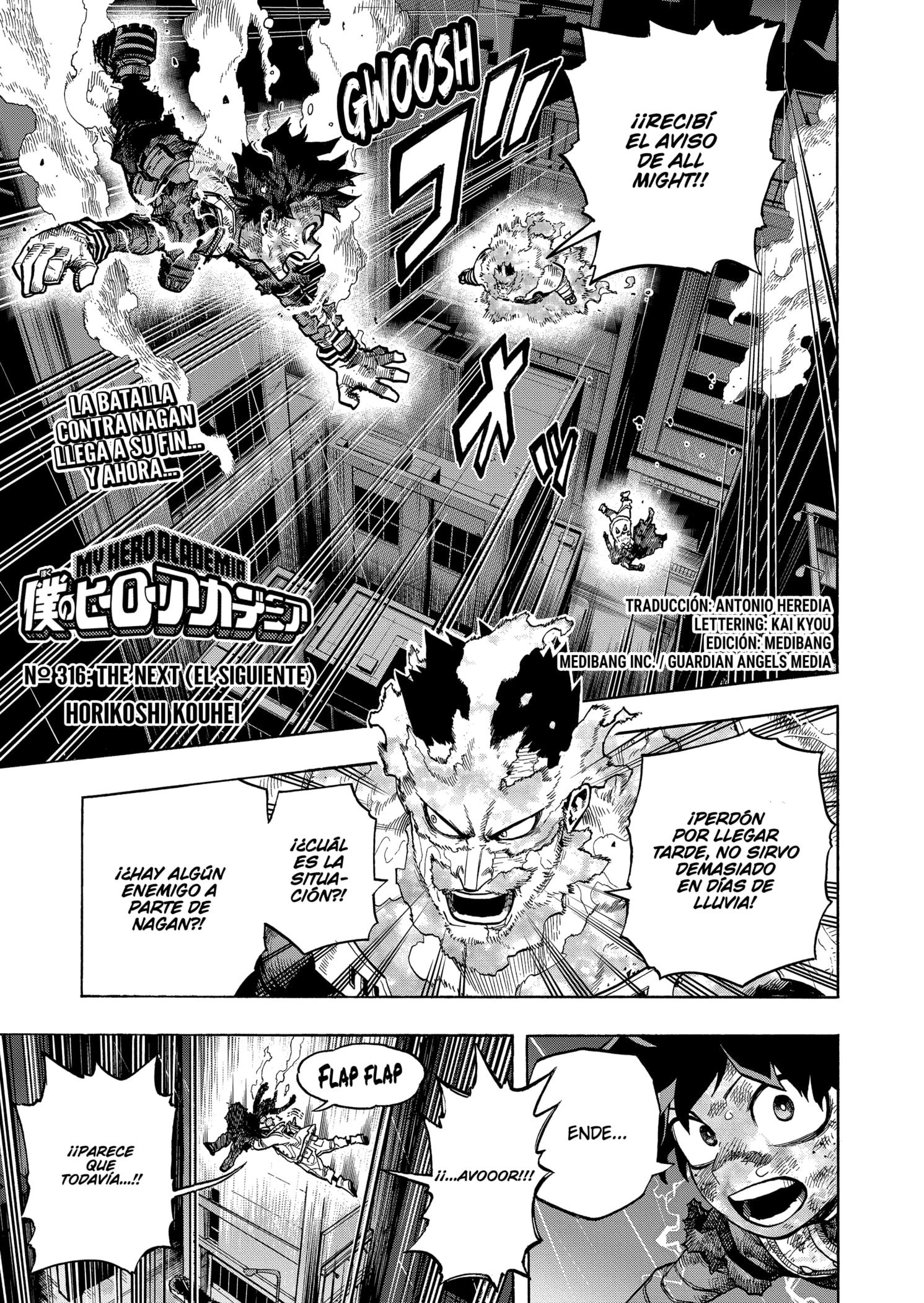 Read Boku no Hero Academia ES Manga Online