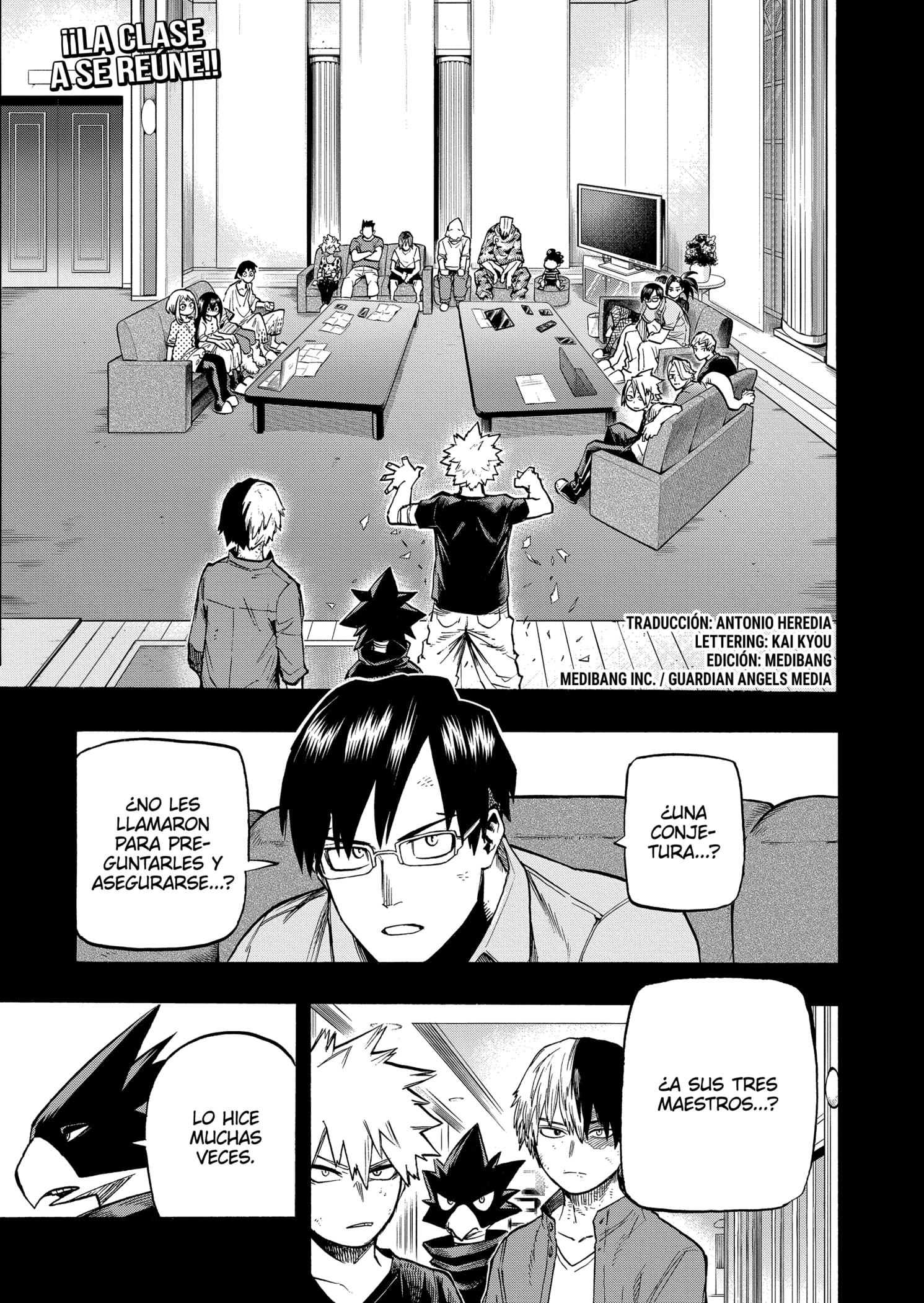 Read Boku no Hero Academia ES Manga Online