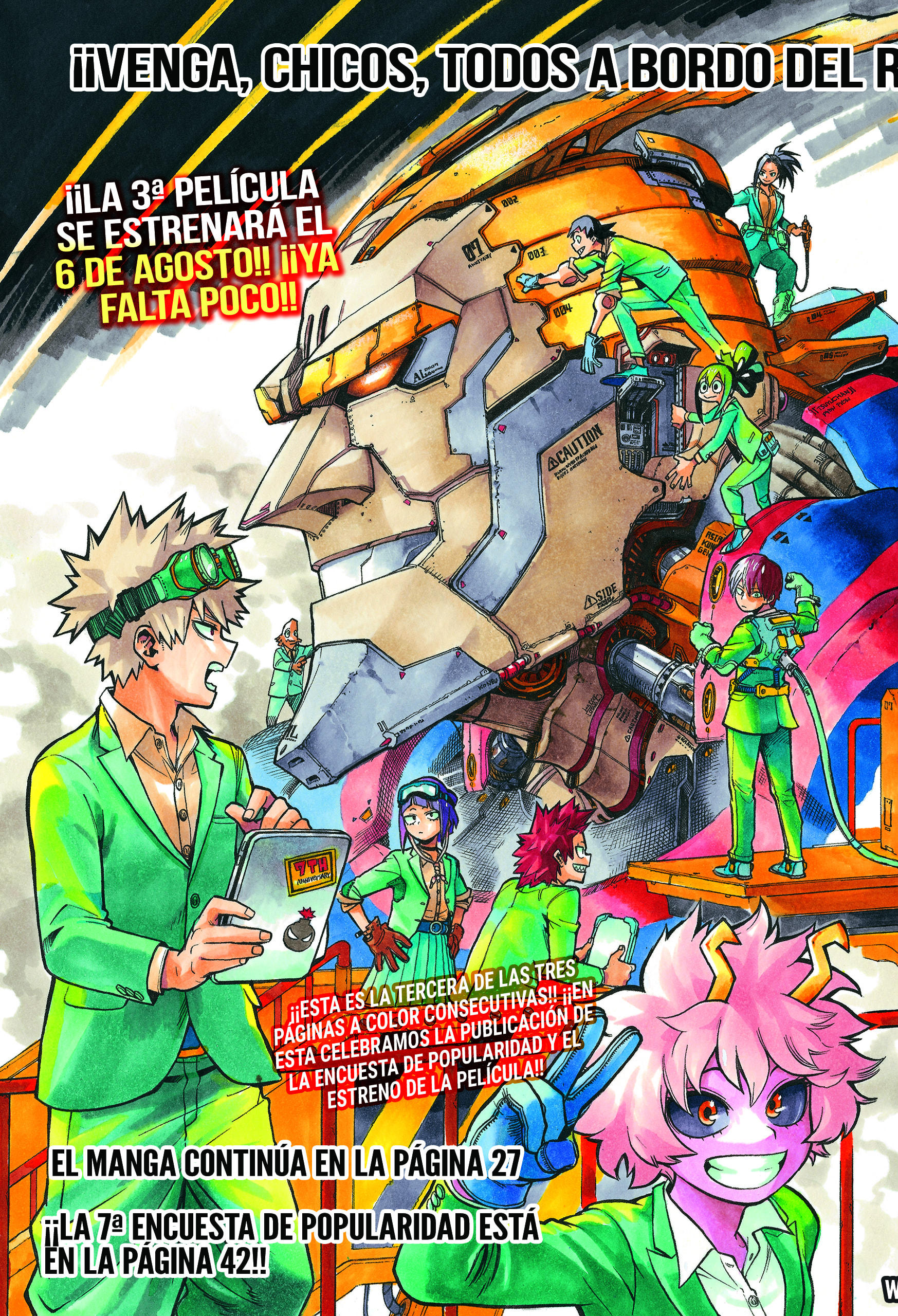 Read Boku no Hero Academia ES Manga Online