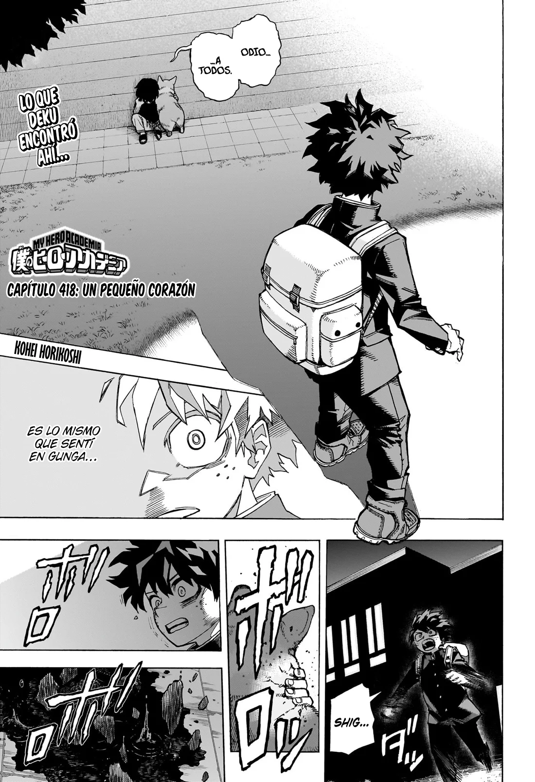 Read Boku no Hero Academia ES Manga Online