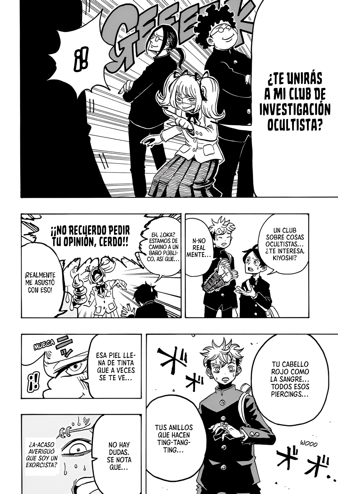 Read Exorcist no Kiyoshi-kun ES Manga Online