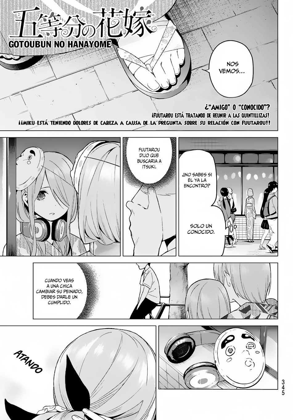 Read Go-Toubun No Hanayome ES Manga Online