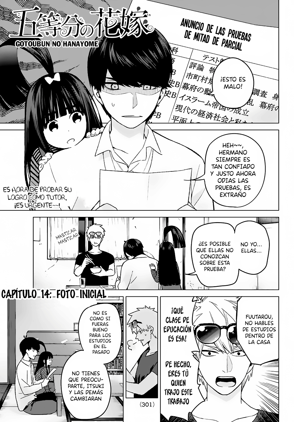 Read Go-Toubun No Hanayome ES Manga Online
