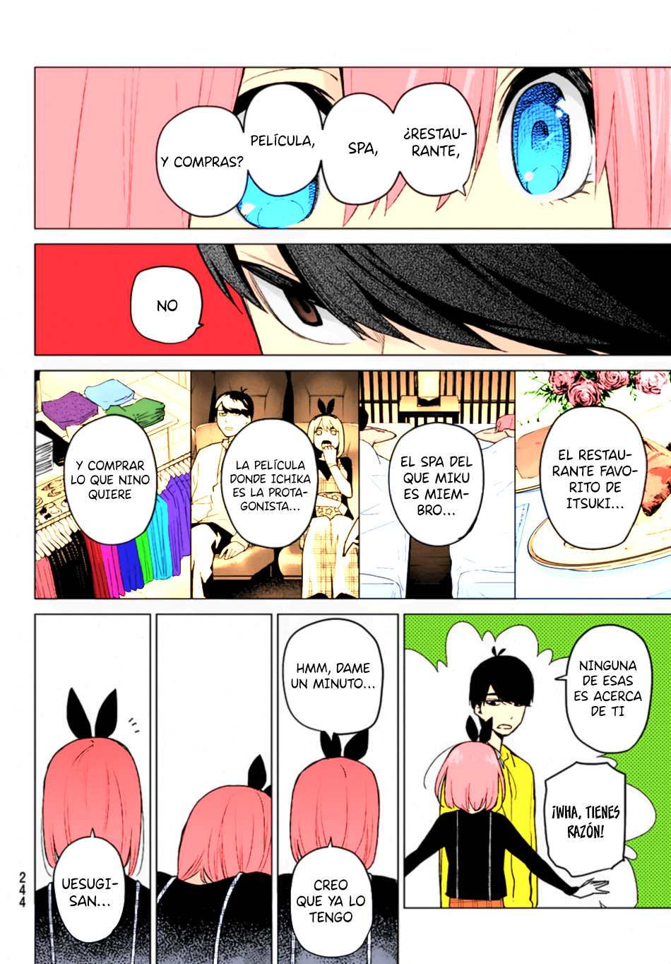 Read Go-Toubun No Hanayome ES Manga Online