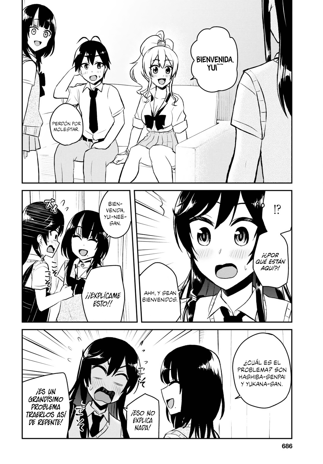 Read Hajimete no Gal ES Manga Online