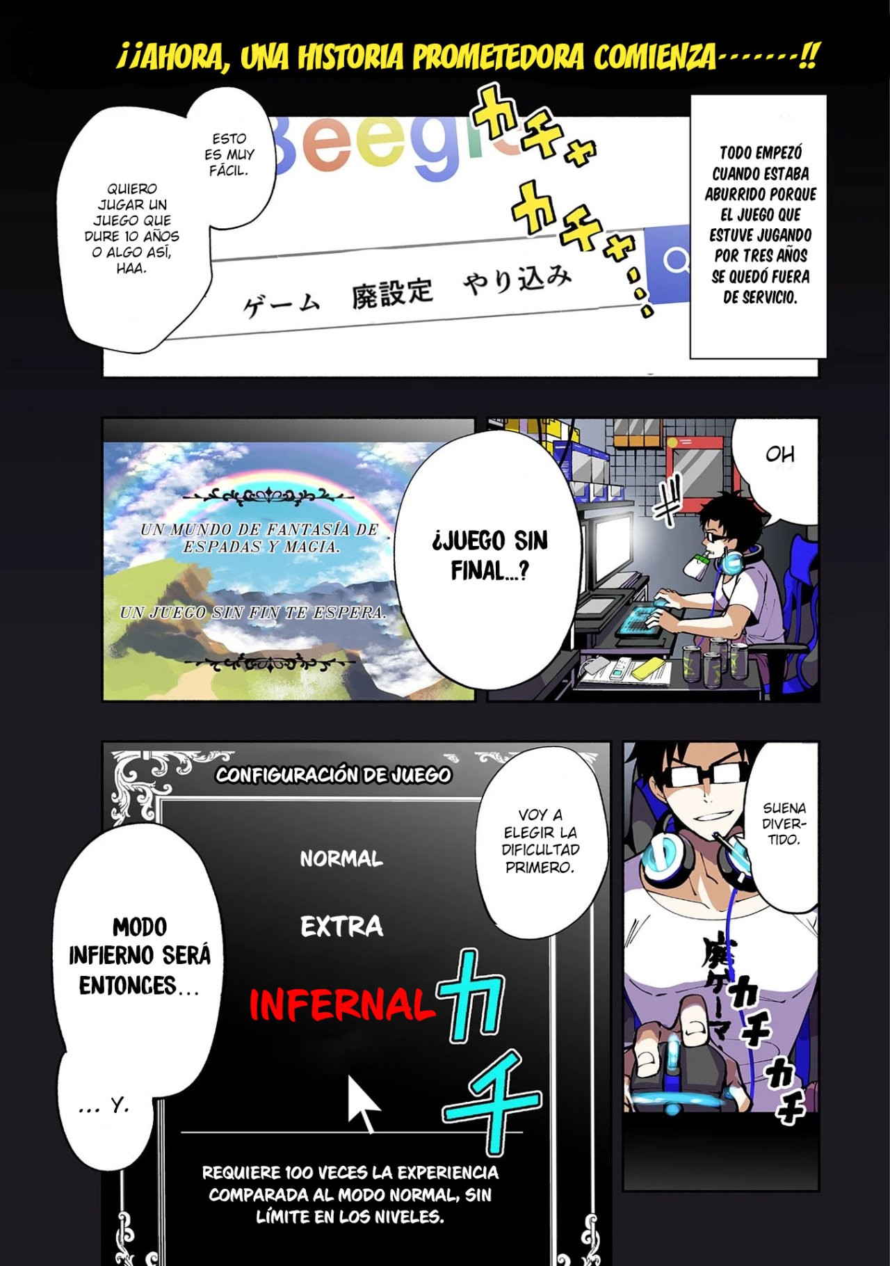 Read Hell Mode ES Manga Online