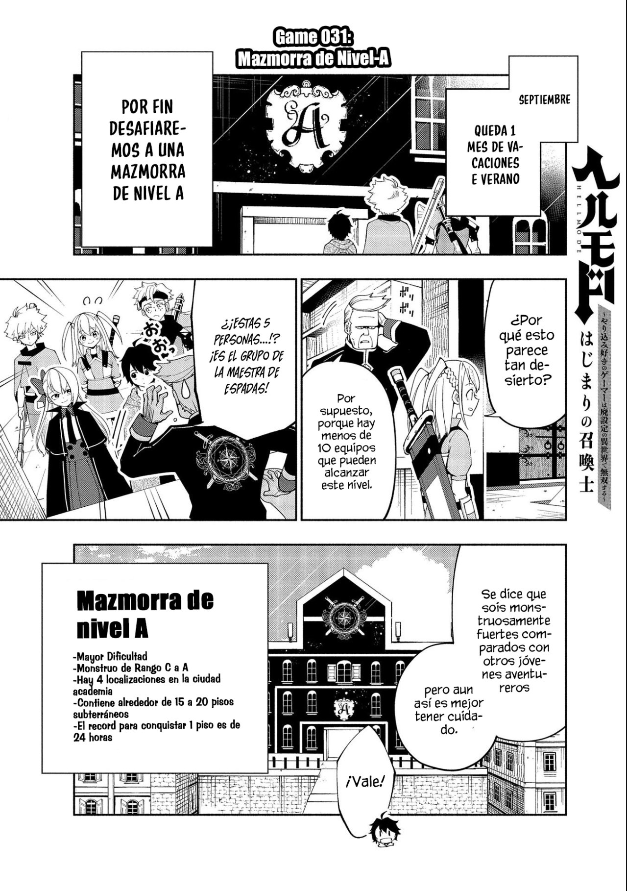 Read Hell Mode ES Manga Online