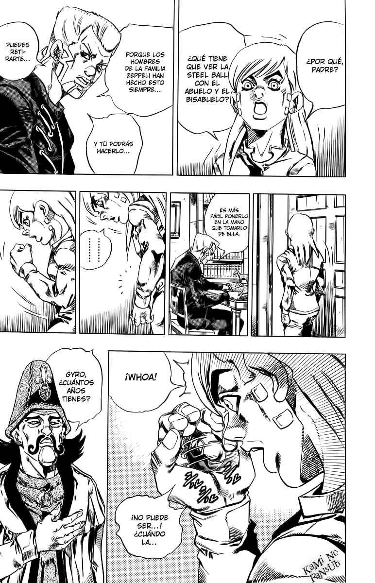 Read JoJo's Bizarre Adventure Parte 7 Steel Ball Run ES Manga Online