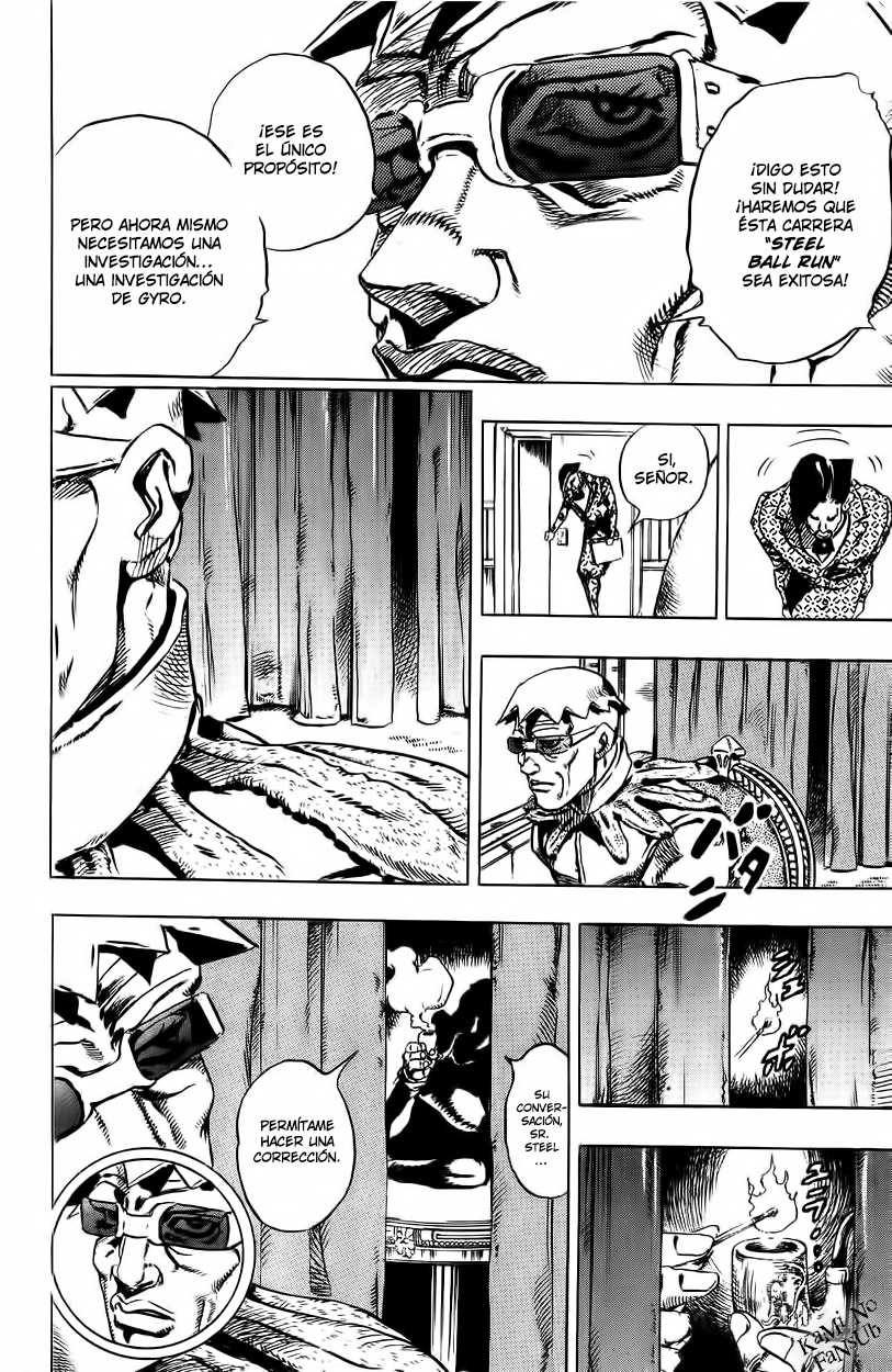 Read JoJo's Bizarre Adventure Parte 7 Steel Ball Run ES Manga Online