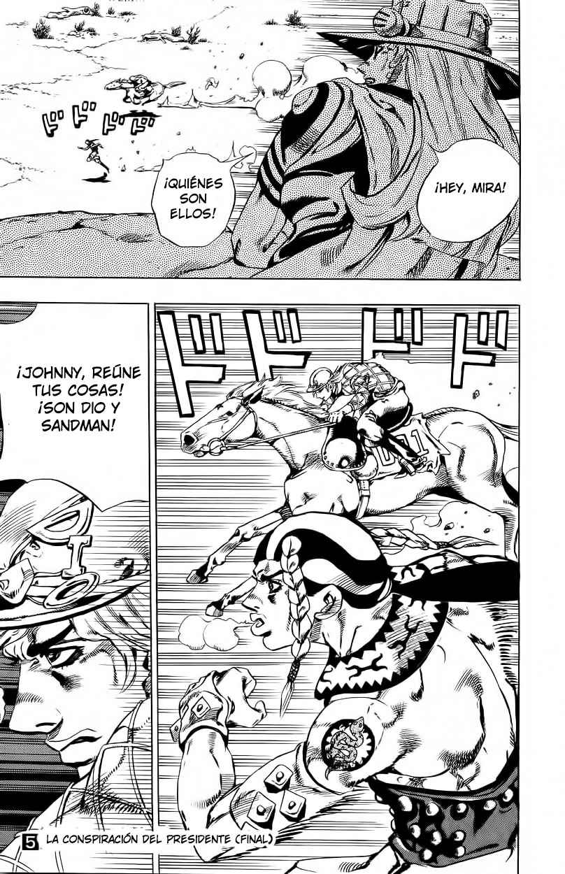 Read JoJo's Bizarre Adventure Parte 7 Steel Ball Run ES Manga Online