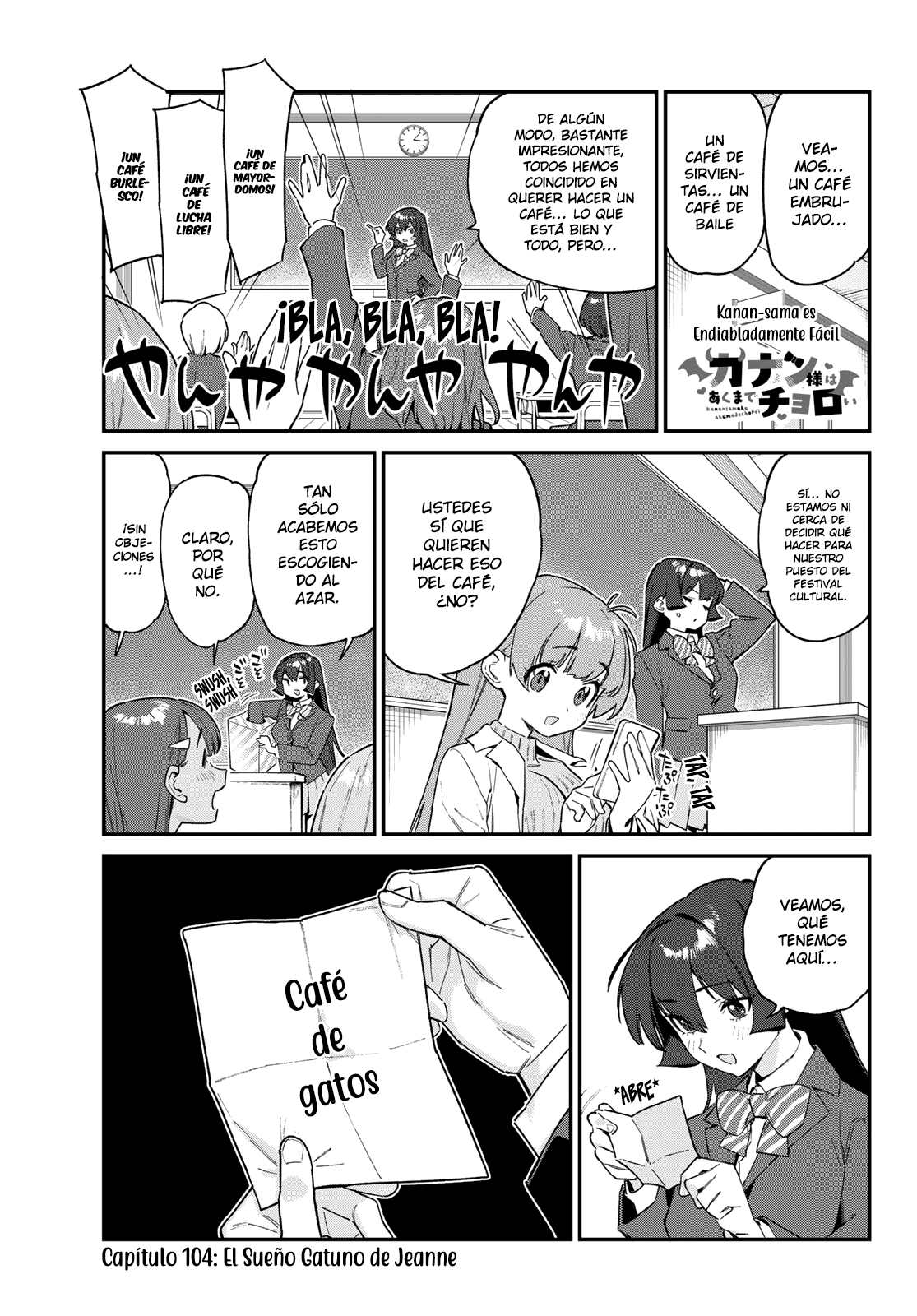 Read Kanan-sama wa Akumade Choroi ES Manga Online