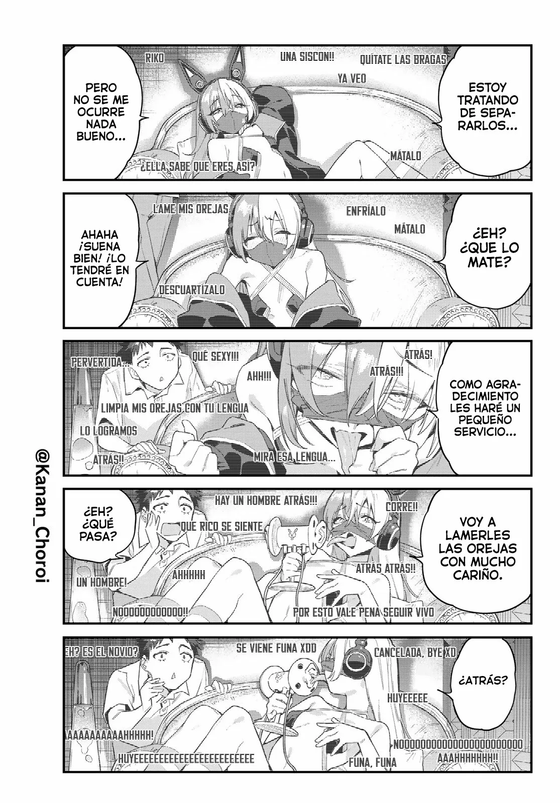 Read Kanan-sama wa Akumade Choroi ES Manga Online