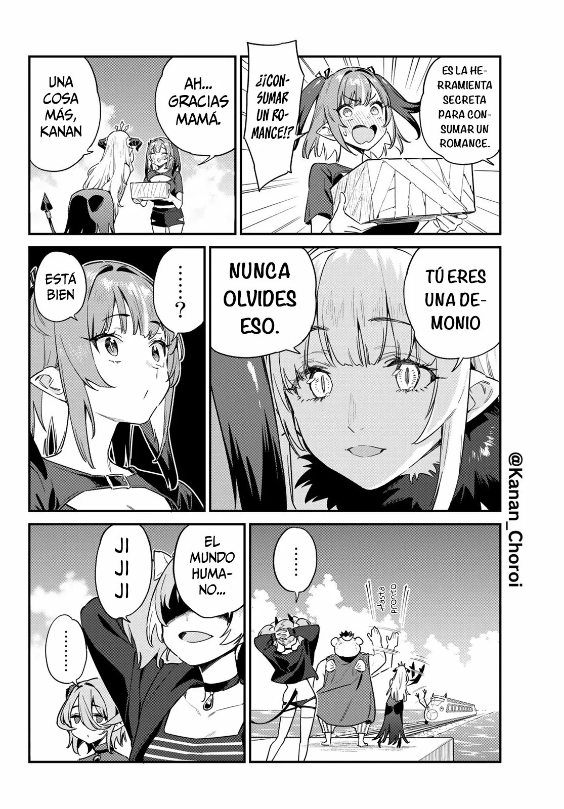 Read Kanan-sama wa Akumade Choroi ES Manga Online