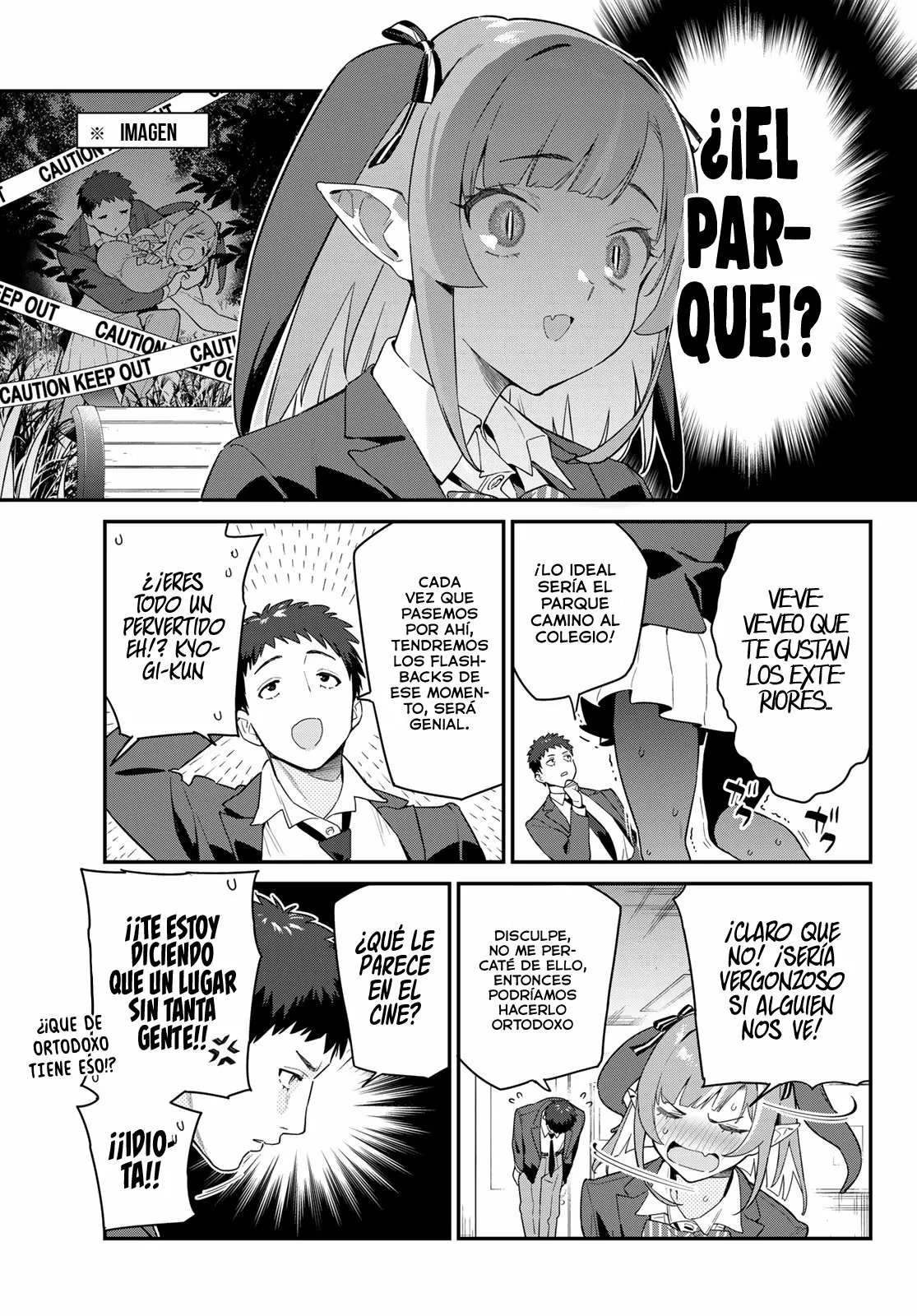 Read Kanan-sama wa Akumade Choroi ES Manga Online