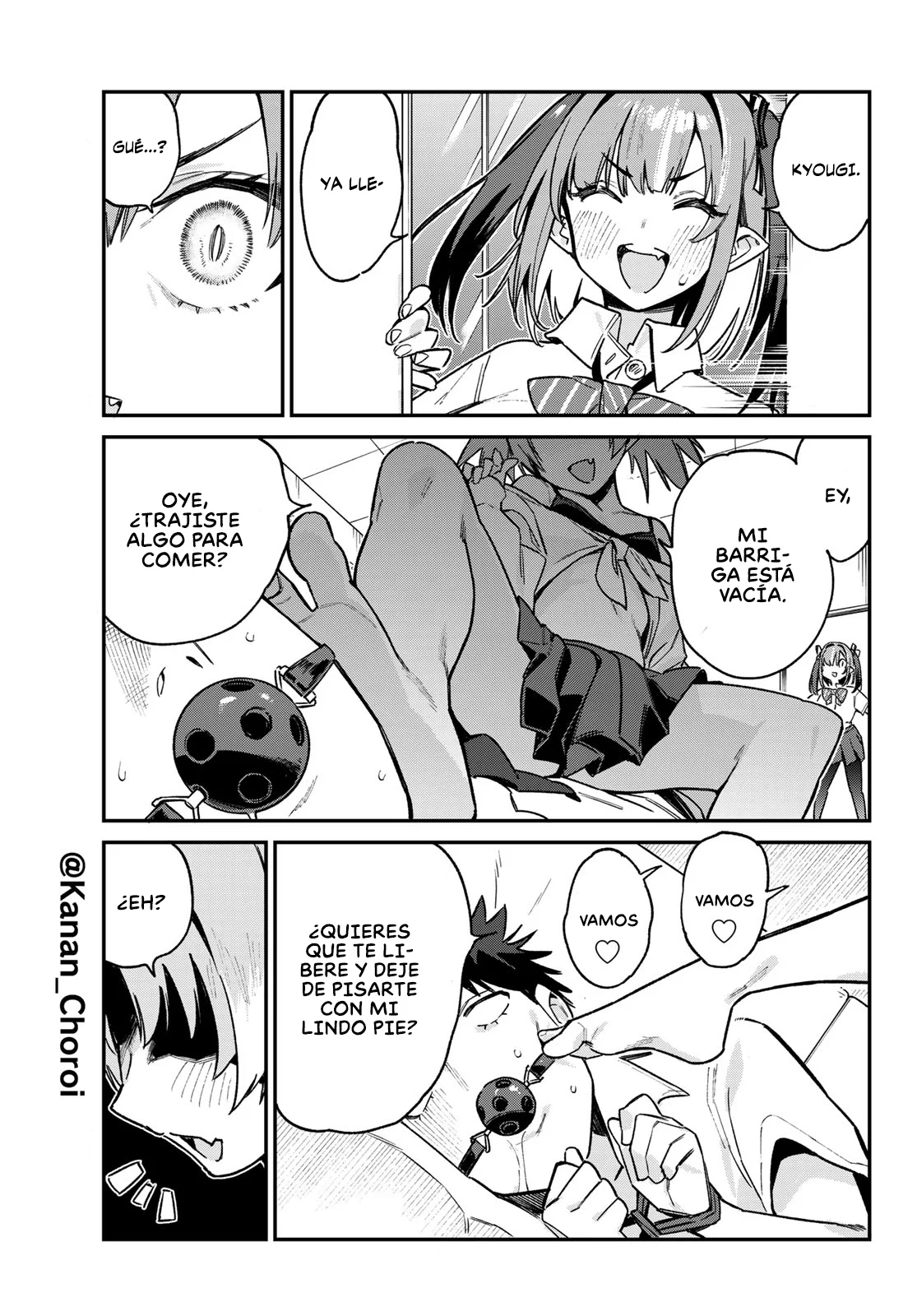 Read Kanan-sama wa Akumade Choroi ES Manga Online