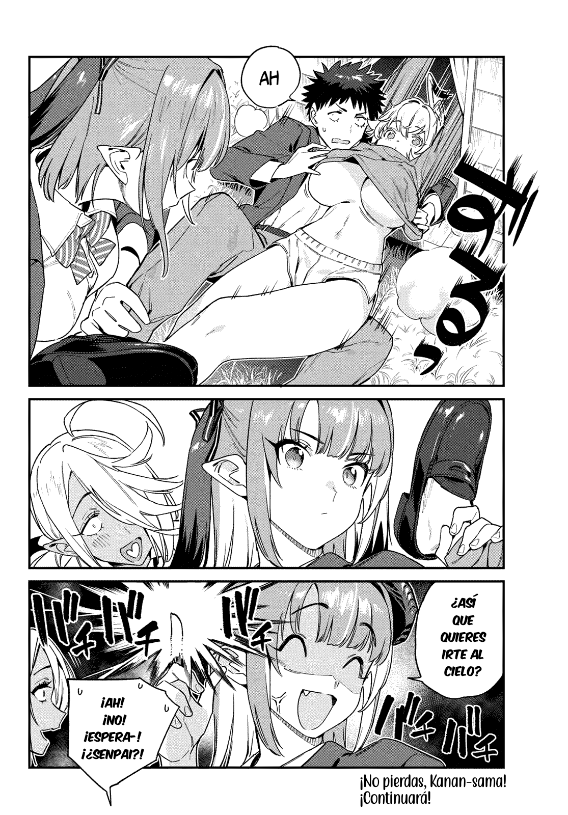 Read Kanan-sama wa Akumade Choroi ES Manga Online