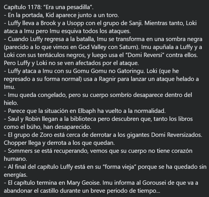 Read One Piece ES Manga Online