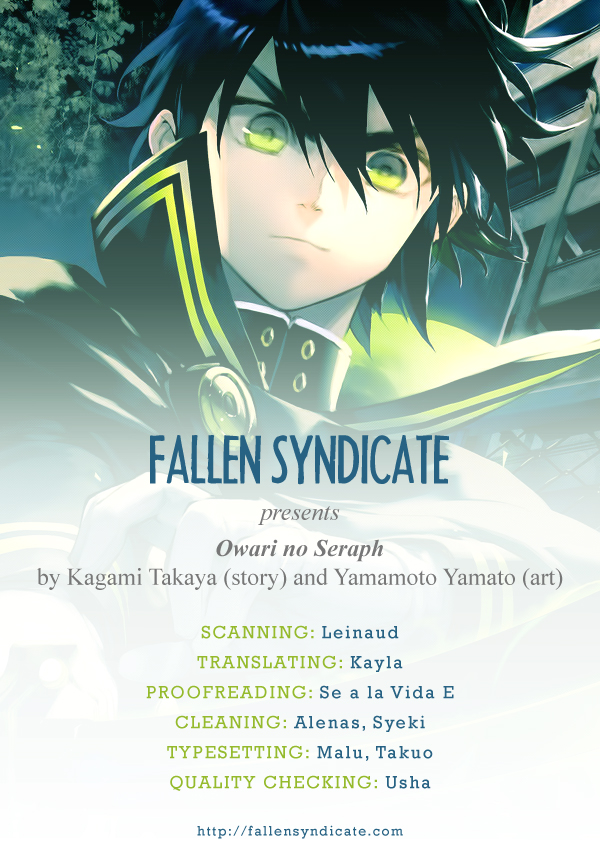 Read Owari no Seraph ES Manga Online