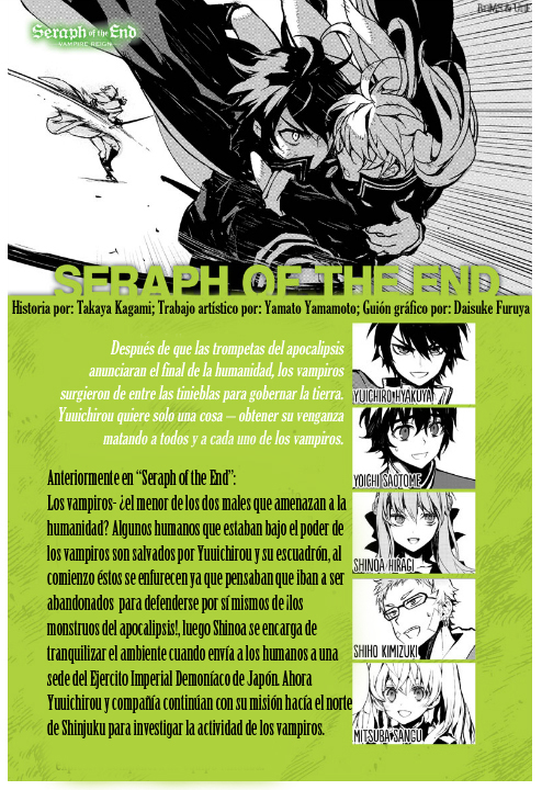 Read Owari no Seraph ES Manga Online