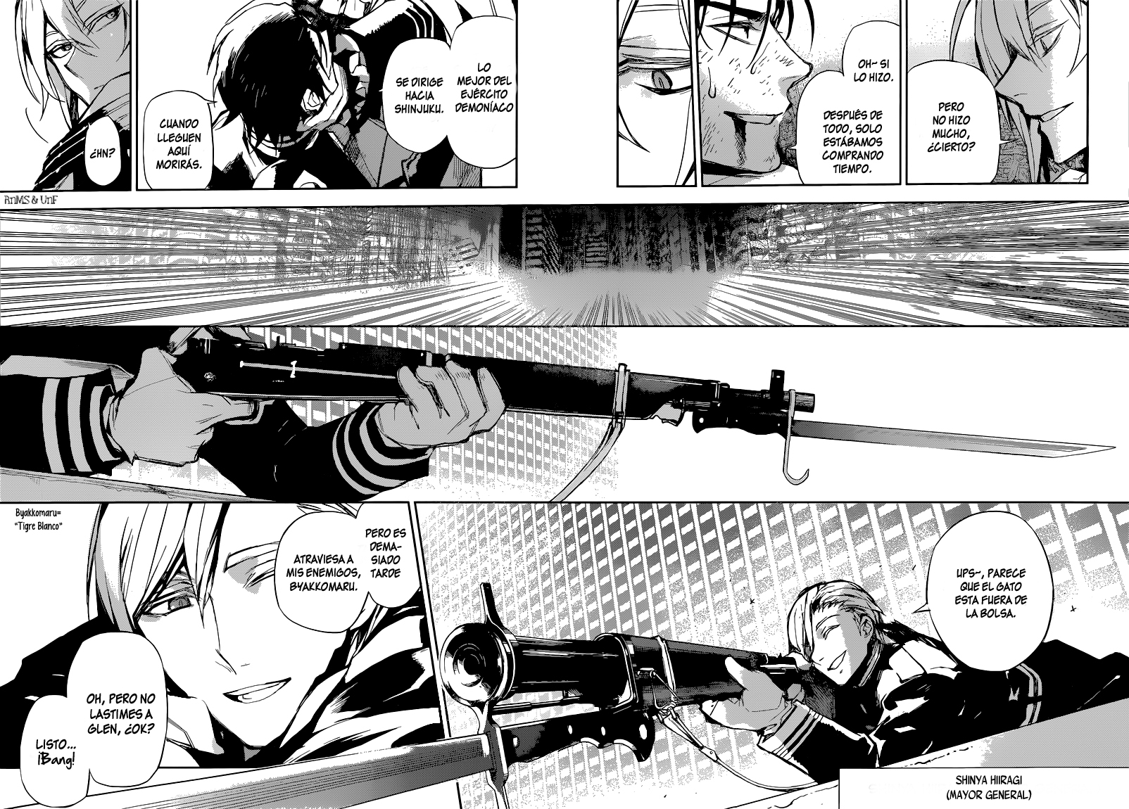 Read Owari no Seraph ES Manga Online