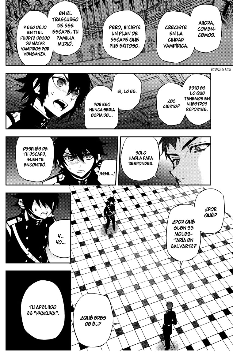 Read Owari no Seraph ES Manga Online